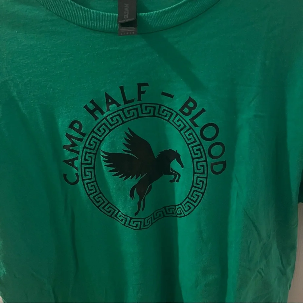 Camp Half Blood T-Shirt. Percy Jackson The Lightning Thief Musical. Large.